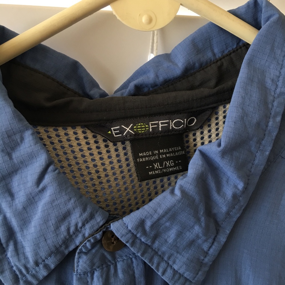 Men’s Exofficio Travel XL Button Down Shirt